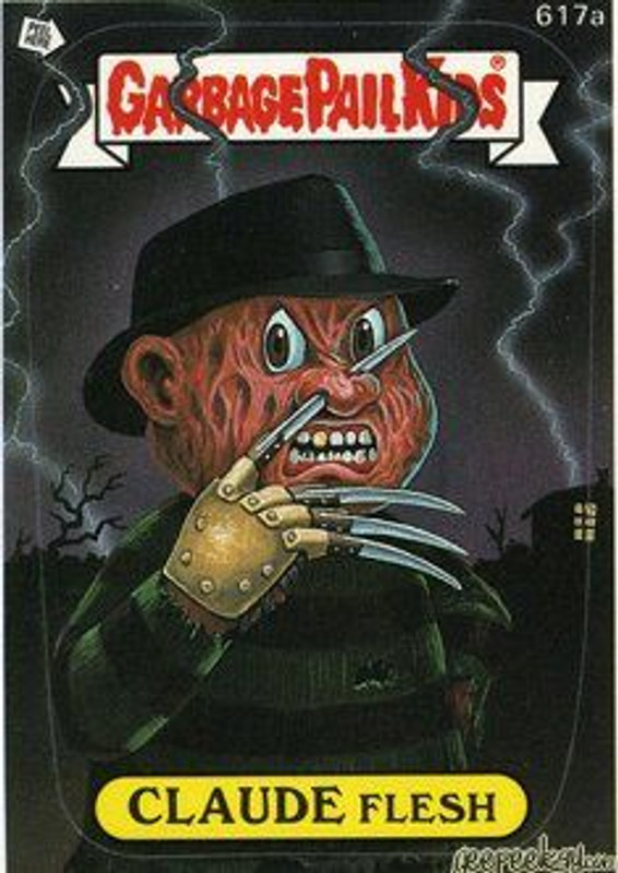 CLAUDE Flesh Funny Sticker Name Decal