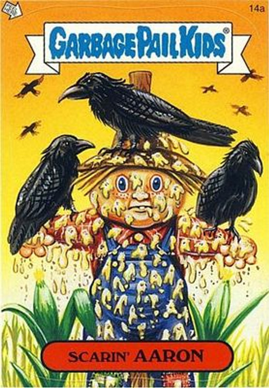 Scarin AARON Funny Decal Name Sticker