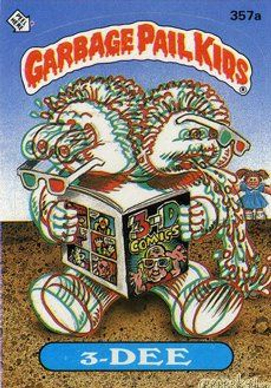 3 DEE Funny Sticker Name Decal