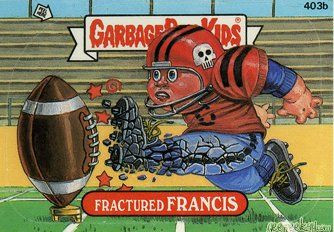 Fractured FRANCIS Funny Sticker Name Decal