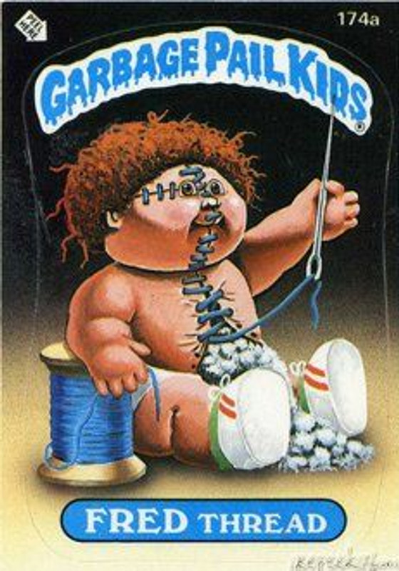 FRED Thread Funny Sticker Name Decal