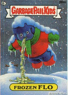 Frozen FLO Funny Sticker Name Decal