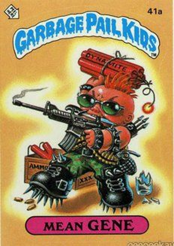 Mean GENE Funny Decal Name Sticker