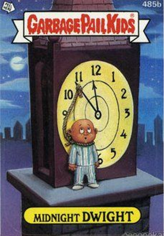 Midnight DWIGHT Funny Decal Name Sticker