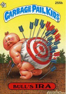 Bulls IRA Funny Sticker Name Decal