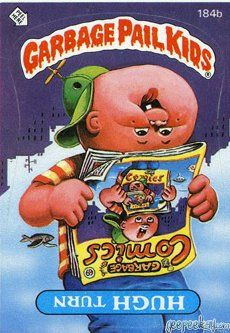 HUGH Turn Funny Sticker Name Decal