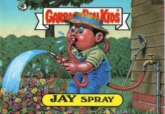 JAY Spray Funny Sticker Name Decal