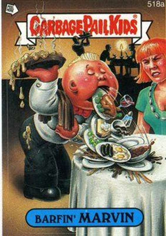 Barfin MARVIN Funny Sticker Name Decal