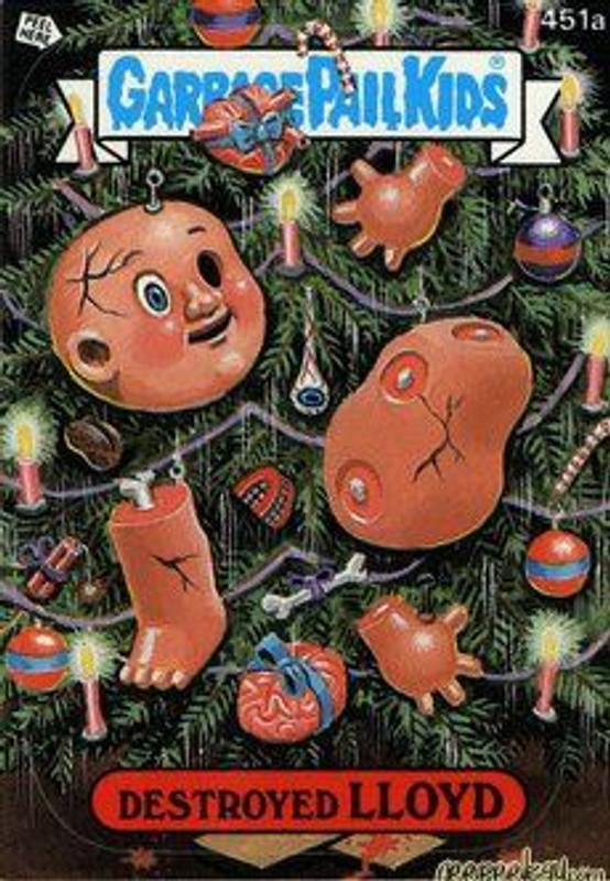 Destroyed LLOYD Funny Sticker Name Decal