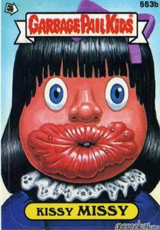 Kissy MISSY Funny Decal Name Sticker