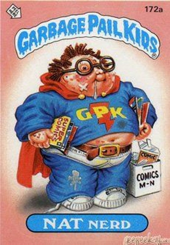 NAT Nerd Funny Decal Name Sticker