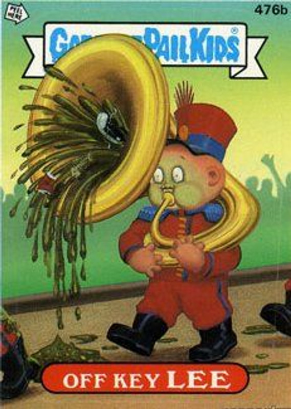 Off Key LEE Funny Decal Name Sticker