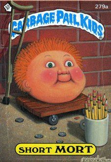 Short MORT Funny Decal Name Sticker