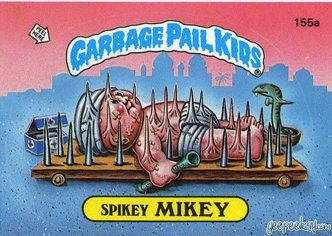 Spikey MIKEY Funny Decal Name Sticker