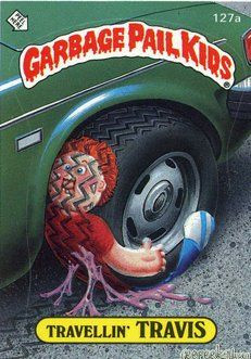 Travellin TRAVIS Funny Decal Name Sticker