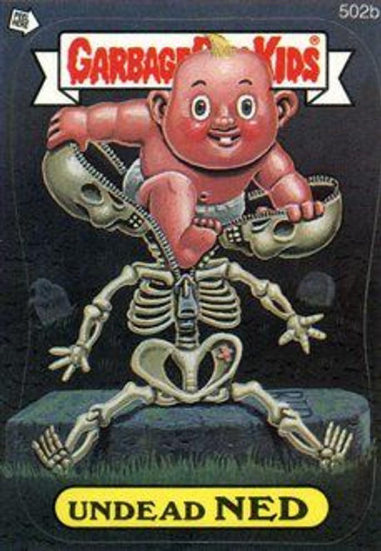 Undead NED Funny Decal Name Sticker