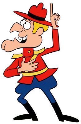 Dudley Do Right Decal