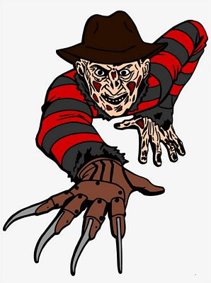 freddy krueger drawing freddy STICKER