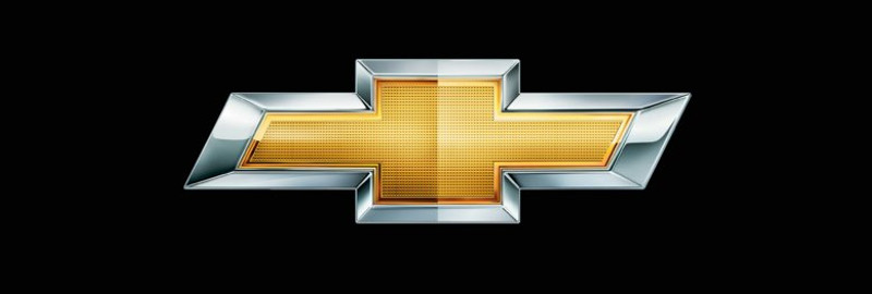 CHEVY Black Rear Window Graphic