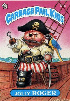 Jolly ROGER Funny Decal Name Sticker