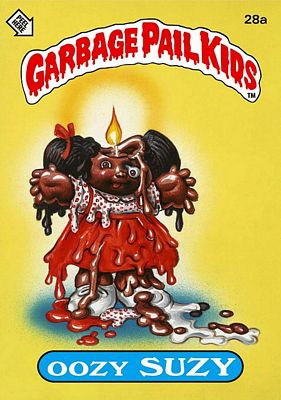 Oozy SUZY Funny Decal Name Sticker