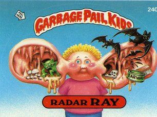 Radar RAY Funny Decal Name Sticker