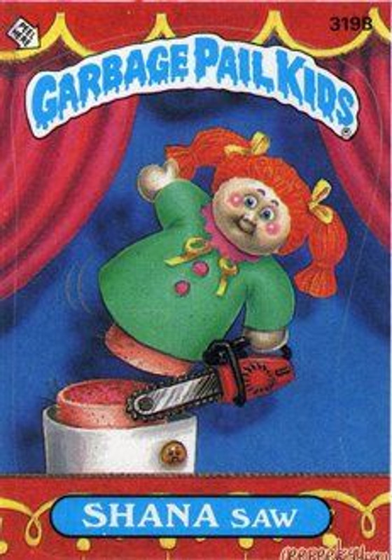 SHANA Saw Funny Decal Name Sticker