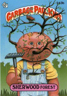 SHERWOOD Forest Funny Decal Name Sticker