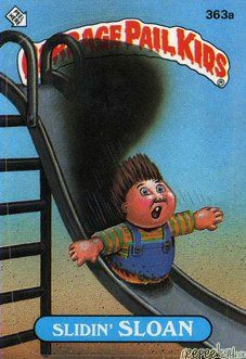 Slidin SLOAN Funny Decal Name Sticker