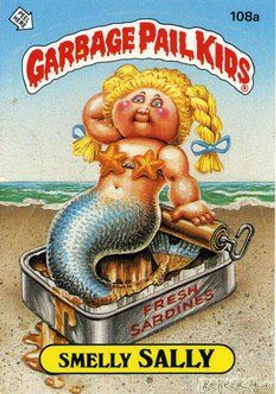 Smelly SALLY Funny Decal Name Sticker