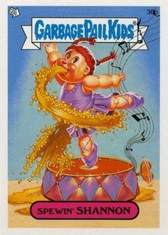 Spewin SHANNON Gross Sticker Funny Name Decal