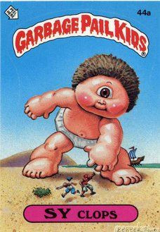 SY Clops Funny Decal Name Sticker