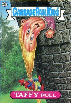 TAFFY Pull Funny Decal Name Sticker