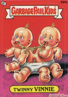 Twinny VINNIE Funny Decal Name Sticker