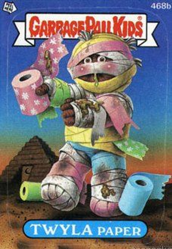 TWYLA Paper Funny Decal Name Sticker