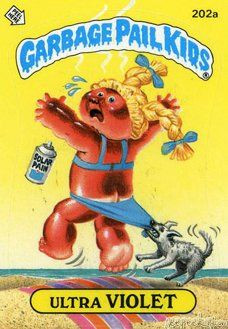 Ultra VIOLET Funny Decal Name Sticker