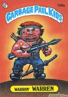 warrin WARREN Funny Decal Name Sticker