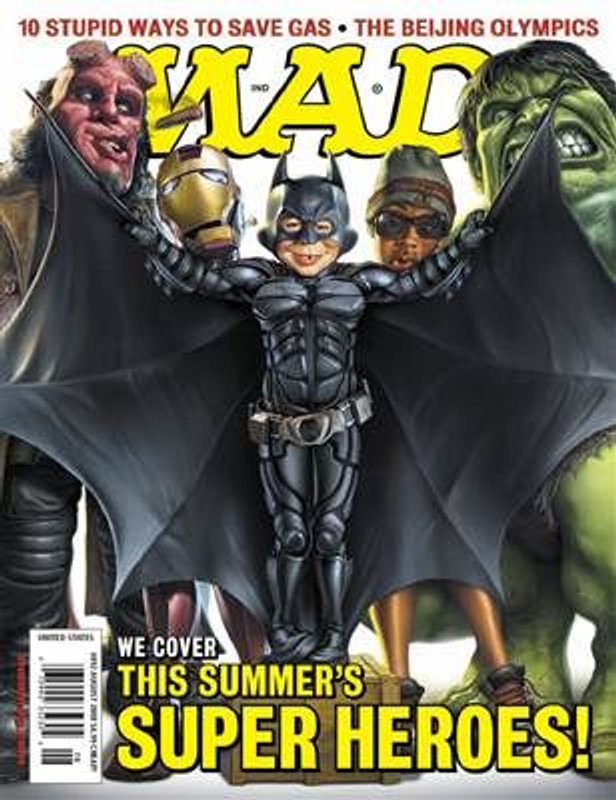 MD Super Heroes Sticker