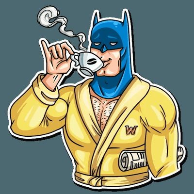 batman comic book sticker 17