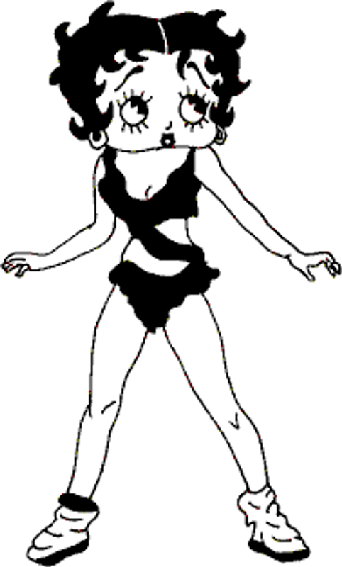Betty Boop Decals 11