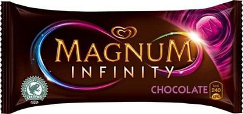 Magnum Chocolate INFINITY BAR sticker