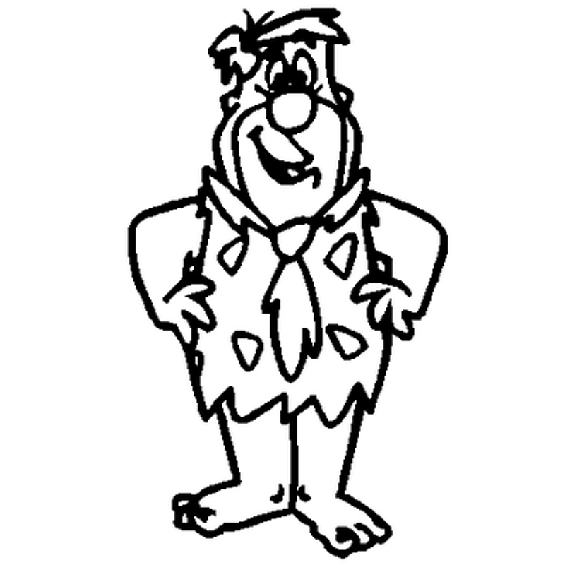 Fred Flinstone 4 decal 647