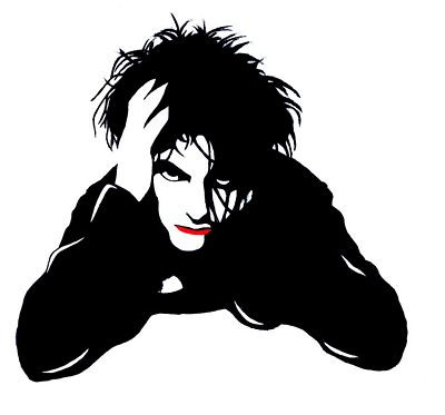 cure robert smith sticker 2