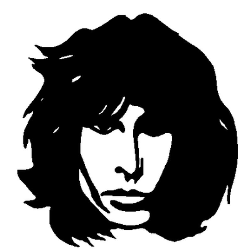 DOORS Jim Morrison vinyl decal 404