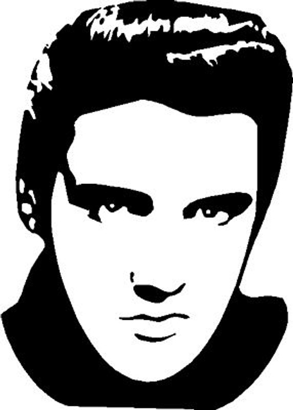 Elvis Decal 1473