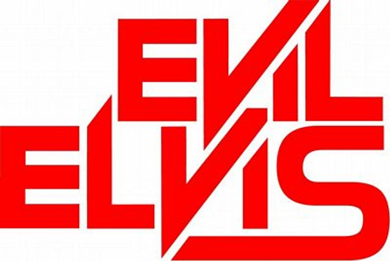 ELVIS DIECUT DECAL EVIL ELVIS