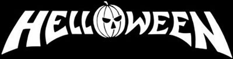 helloween die cut band decal