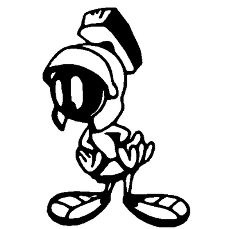 Marvin mad decal 144