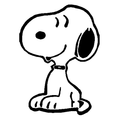 Good Snoopy decal 729