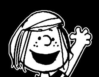 Peppermint Patty Wave Decal Sticker